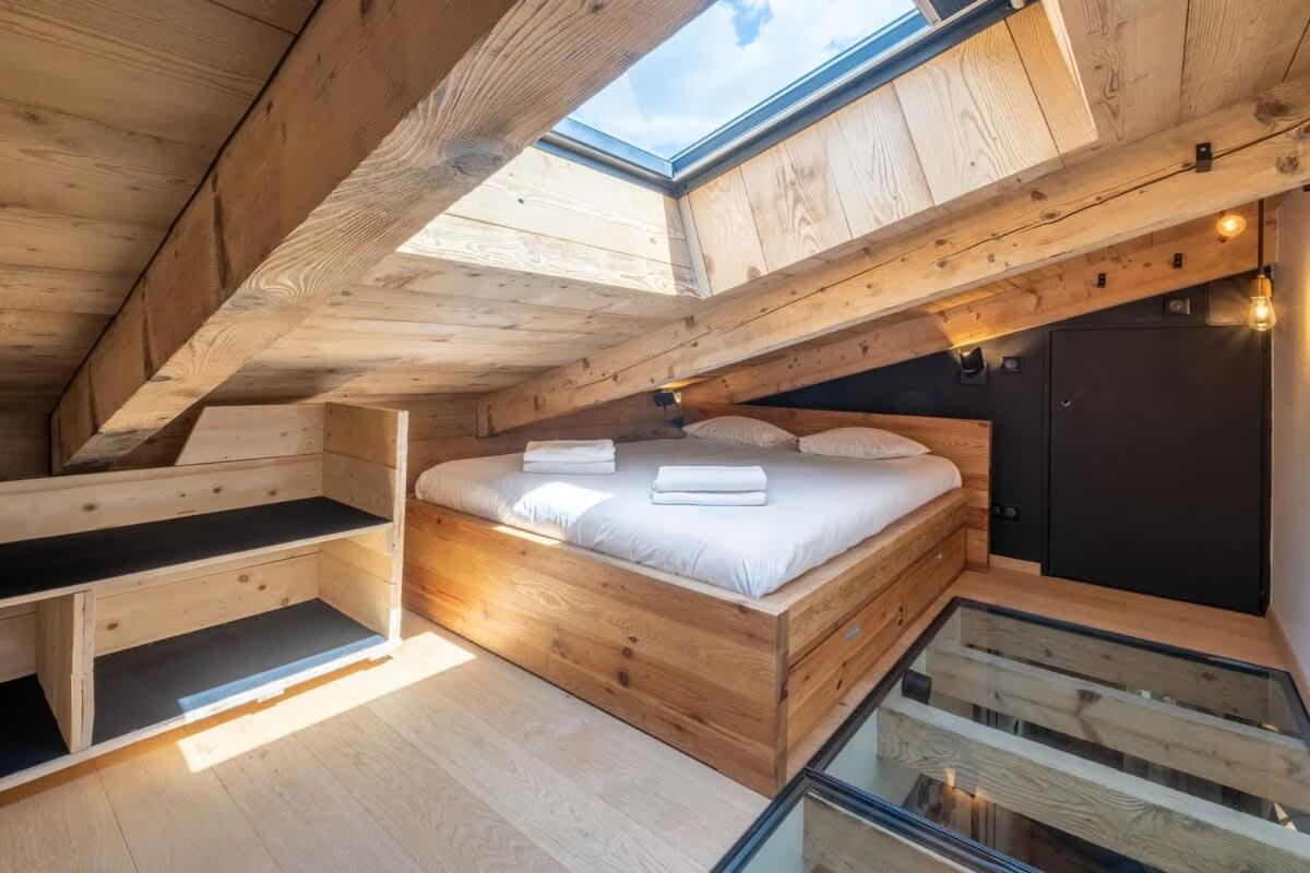 Chalet Racar Pour 4 Personnes, Centre Ville Et Vue Sur La Montagne Chamonix ภายนอก รูปภาพ