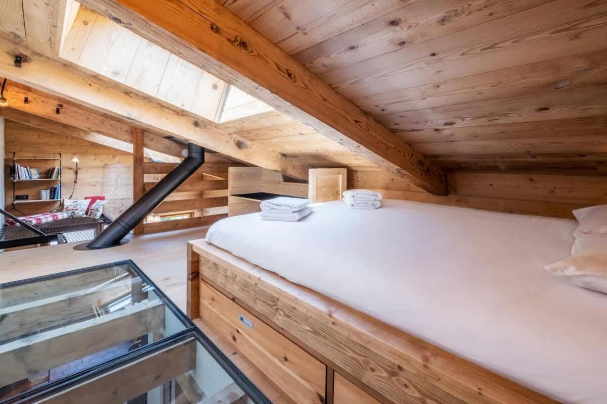 Chalet Racar Pour 4 Personnes, Centre Ville Et Vue Sur La Montagne Chamonix ภายนอก รูปภาพ