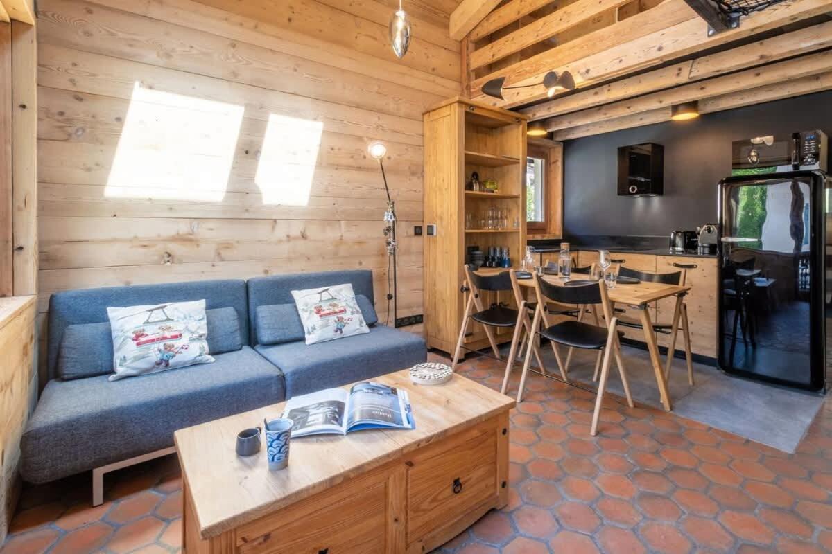Chalet Racar Pour 4 Personnes, Centre Ville Et Vue Sur La Montagne Chamonix ภายนอก รูปภาพ