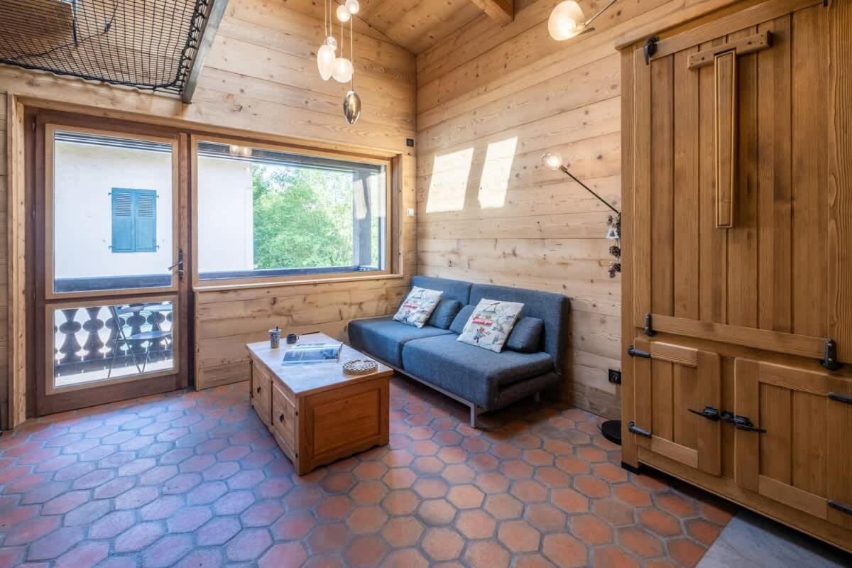 Chalet Racar Pour 4 Personnes, Centre Ville Et Vue Sur La Montagne Chamonix ภายนอก รูปภาพ